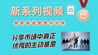 新系列视频，优秀主动基金分享！第一期分享三只长跑冠军基金！你绝对不该错过！