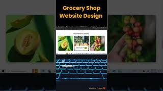 Grocery Shop Website Design Using HTML CSS JavaScript Bootstrap