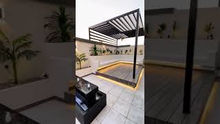 Taman di rooftop bisa banget #rumahidaman #arsitektur #rumahminimalis #desainrumah #arsitek #rumah