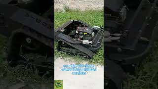 RC tracked lawn mower robot China manufacturer factory distributor#automobile #slopemower #mower