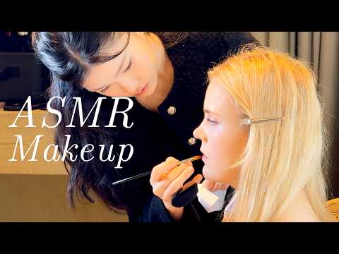 ASMR I tried Korean Stick Eyelashes🇰🇷 (Unintentional ASMR)