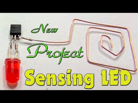 New Project Sensing LED || Simple LED Project || New Sensing Project