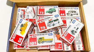 【トミカ】はたらくくるま いろんなミニカーを開封する☆Let's open the Tomica minicar.