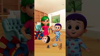 afraid of spiders #animation #cartoon #funny #spider #moments #shortyt