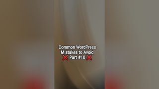 Common WordPress Mistakes to Avoid ❌ 🚫 🤦‍♂️ Part 10 - Installing Too Many Plugins