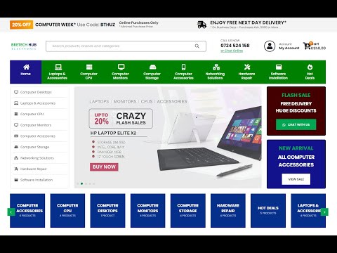 Bretechhub Website Development  by Tekwalks