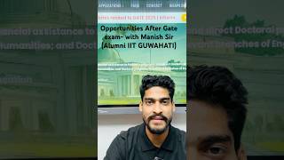 Opportunities after Gate exam #gatemaths #gate#career #jobs#mtech #phd #psu