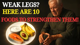 SENIORS: Weak Legs and Cramps? Eat These 10 Foods Now! | Healthy Life