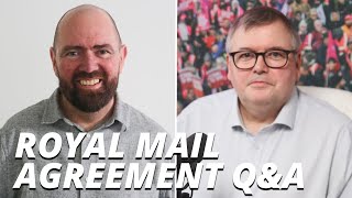 Royal Mail Group National Agreement - Your Questions Answered | CWU LIVE
