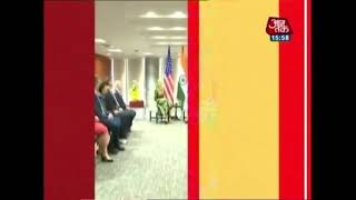Modi ji meets lvanka Trump in hydrabad