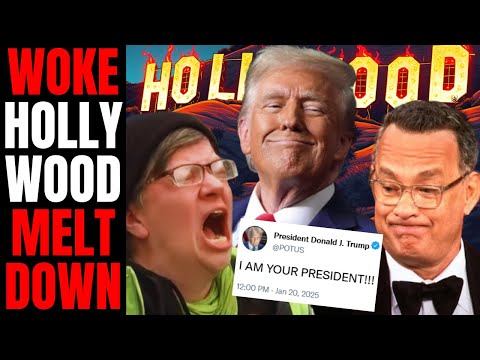 Woke Hollywood And The Media Have A PATHETIC MELTDOWN Over President Donald Trump