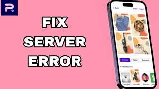 How To Fix And Solve Server Error On Photoroom Ai Photo App | Final Solution