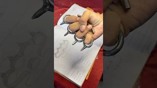 Making knuckle Duster punch | knuckle fighter #diy #art #shortvideo #viralvideo