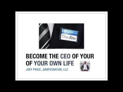 Become The CEO of Your Own Life