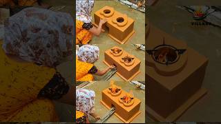 How To Make Desi Heart Shape Clay Stove At Home 🏡 #mittikachulha #clay #clayoven #stove