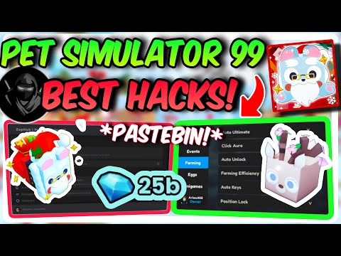 PET SIMULATOR 99 HUGE HUNTER SCRIPT | WOKRING!! | KEYLESS | PASTEBIN 📝