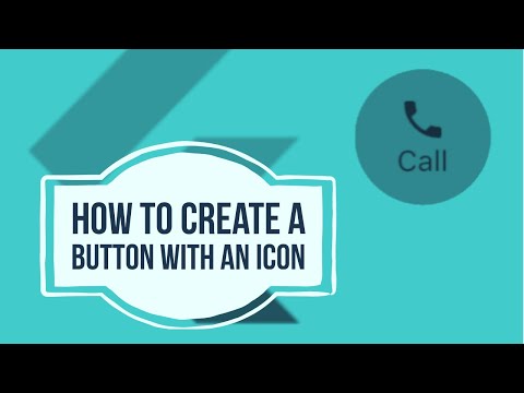 How to Create a Button with Icon in Flutter? | The Easy Way