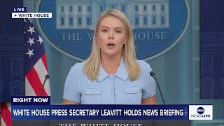 LIVE: White House press briefing