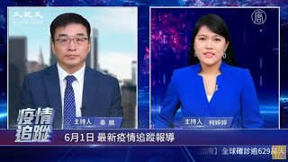 【新唐人重播】6.1中共病毒疫情追蹤：亞美尼亞總理全家感染 巴西確診破50萬 俄41萬 張文宏:秋冬第二波疫情是肯定的