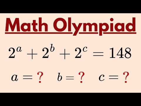 Can You Solve This Math Olympiad? | A Nice Exponential Problem