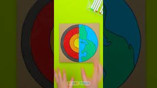 What's Inside the EARTH? 🌍 Let's Find Out! 🪨 #learning #school