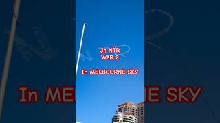 Jr. NTR | WAR2 Promotion In Melbourne Sky| #jrntr #hrithikroshan #war2 #melbourne #australia #plane