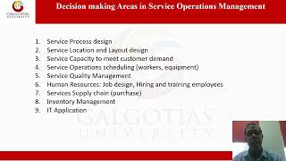 BBLS3002, Managing Service Operations: Responsibilities of Service Operation Manager