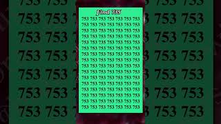 Find 735 #iq #iqtest #gk #focus #generalknowledgequestions #testandlearn