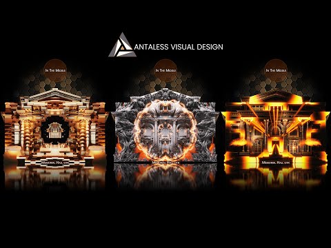Antaless Visual Design | Video Projection Mapping 3D | IN THE MIDDLE MH 2022
