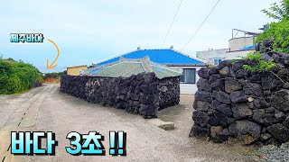 [제주도경매] 옆돌기 3번에 바다가 뙇!!  제주돌담 오랜구옥!! 실제현장영상(2024타경 36239)