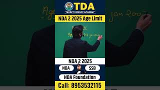 NDA 2 2025 Age Limit | NDA 2025 Age Limit | Eligibility Criteria | Best NDA Coaching in Lucknow