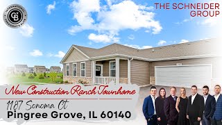 2023 New Construction Ranch Townhome | Smart Tech, Pond Views & Modern Upgrades!