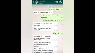 student doubt about luck and hardwork #shorts video