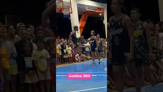 Justine 360 Lay-up ang little iverson ng mavs! #shorts #highlights #basketball #subscribers