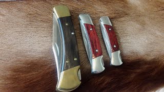 Comparing the Buck 110, 501 & 503 folding knives