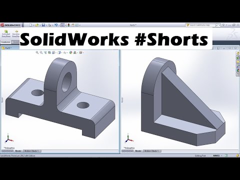 SolidWorks 3D Modeling #Shorts