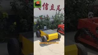 Decespugliatore telecomandato di alta qualità, senza fili, prodotto in Cina.