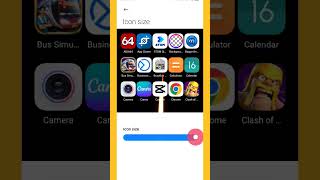 Change App Icon Size and Layout