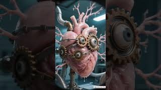 “The Final Rites of the Flesh-Mechanical Symbiote ⚙️💔 | Super-Realism Meets Emotional Dystopia”