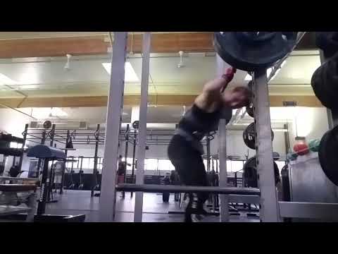 Mock meet squats