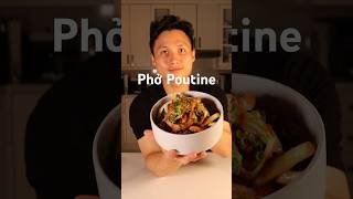 Phở Poutine #pho #poutine #fusionfood #vietnamesefood #vietnamese #food #cooking #shorts #trending