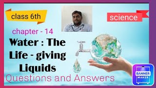 Water Class 6 Science Questions and Answers