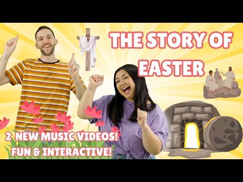 CHRISTIAN EASTER VIDEO FOR BABIES AND TODDLERS,  THE EASTER STORY, EASTER MUSIC VIDEOS