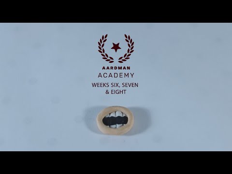 Sculpted and Sculpt-Through Mouths: Aardman Academy Stop Motion 2 Course - Weeks 6,7 and 8