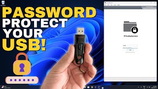 How to Password Protect a USB Flash Drive with SanDisk PrivateAccess (Step-by-Step Tutorial)