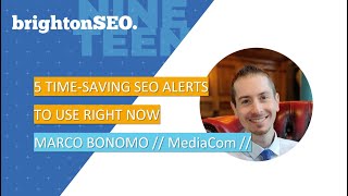 Marco Bonomo @ BrightonSEO  | April 2019