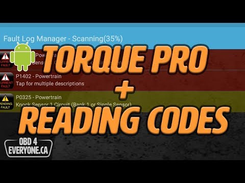 Reading Engine Trouble Codes with Torque Pro for Android: OBD4Everyone Ep. 12
