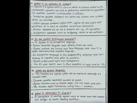Python Programming Notes  #python #pythonprogramming #coding #code #viralshorts #shortvideo