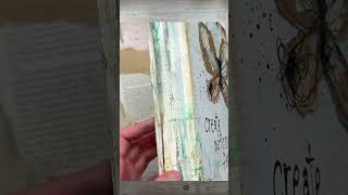Process video of my art journal cover https://youtu.be/xCQc_uZ5ooA?si=3hdiIsgsYSADKMdR 🦋🤎