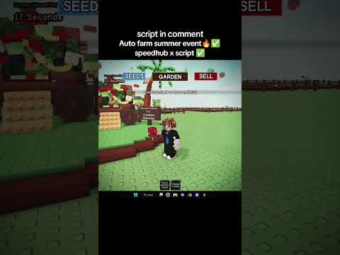 [NEW UPDATE] GROW A GARDEN  AUTO FARM SUMMER EVENT | SPEED HUB X SCRIPT | AUTO FARM SCRIPT